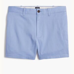 J. Crew Men's Sky Blue Flat Front Shorts